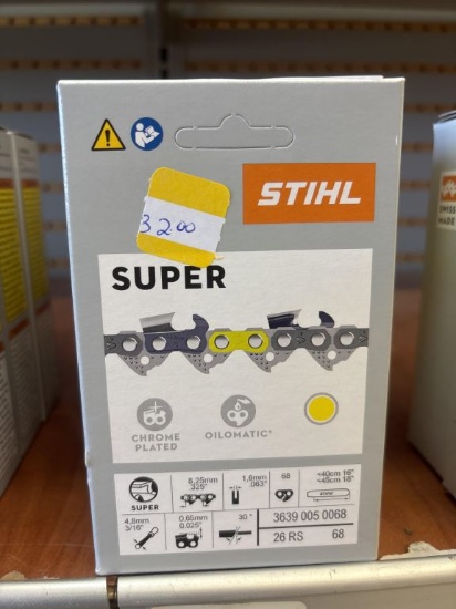 4 NEW Stihl 18" Chainsaw Chain 26RS 68 Drive Link
