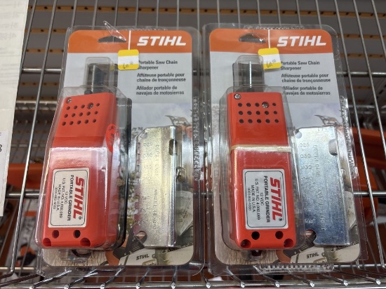 Lot of NEW Stihl Portable Saw Chain Sharpeners