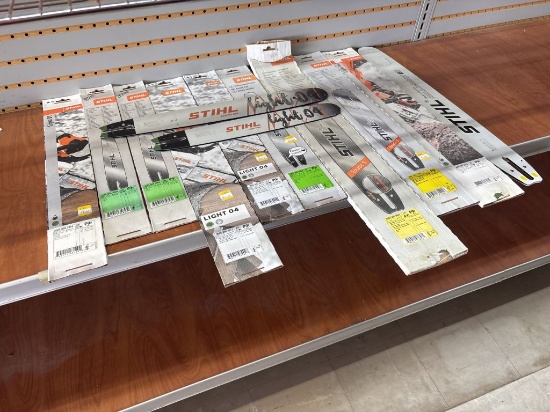 Lot of NEW Assorted Stihl Chainsaw Blades and More