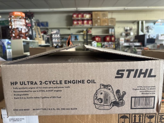 NEW Case of 40/2.6oz Stihl HP Ultra 2-Cycle Oil