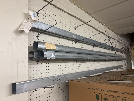 Assorted Galv. Tubing For Rolling Doors