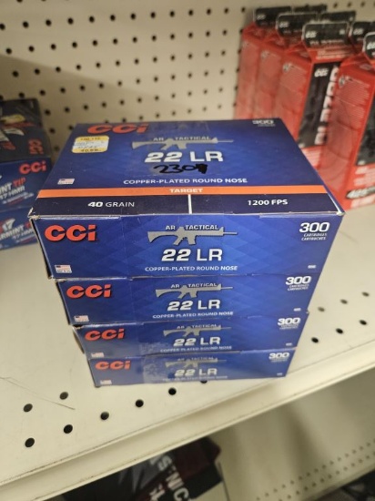 1200rds CCI Tactical 22LR 40gr