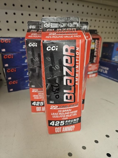 1275rds Blazer Brass 22LR 38gr