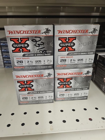500rds Winchester Super-X 28ga High Brass