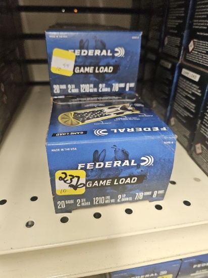 175rds Federal 20ga Game Load
