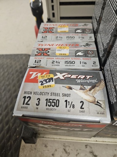 75rds Winchester X-Pert 12ga Waterfowl Steel Shot