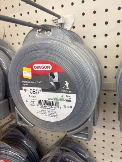 Lot of 3 Oregon .080 Magnum Gatorline Trimmer Line