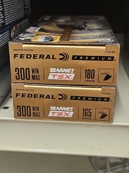 40rds Assorted Federal Premium 300 Win Mag Ammo