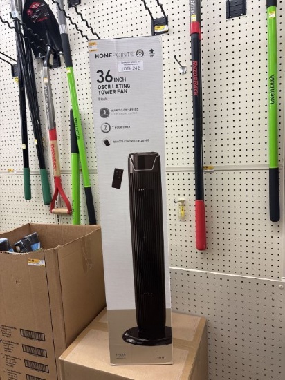 NEW Homepointe 36" Oscillating Tower Fan