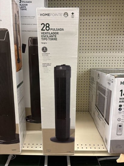 NEW Homepointe 28" Oscillating Tower Fan