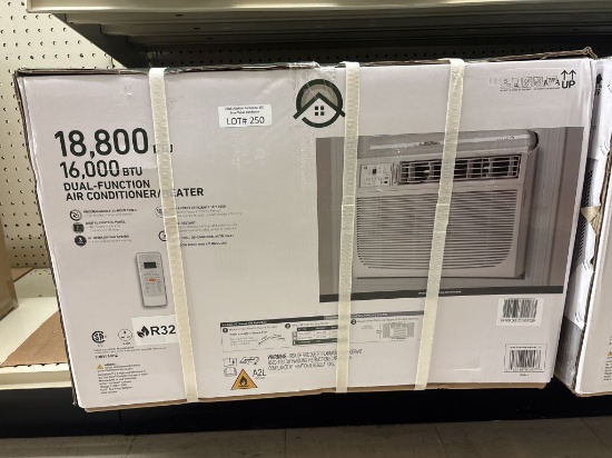 NEW Homepoint Cool/Heat Window Unit 18K/16K BTU