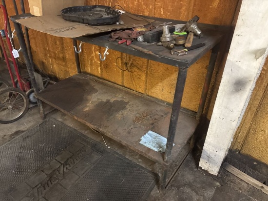 Heavy Duty Metal Work Table