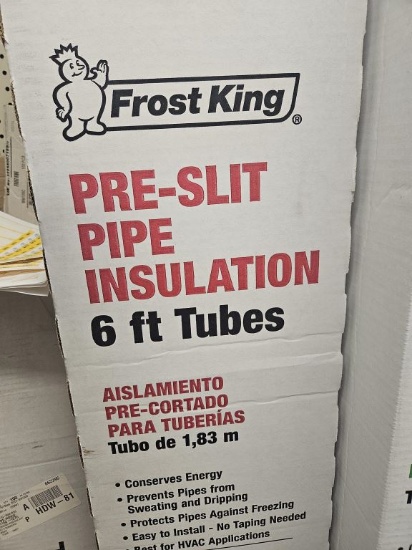 17+/-pcs Frost King Rubber Pre-Slit Pipe