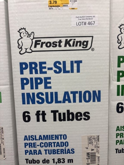 12+/-pcs Frost King Poly-Foam Pre-Slit Pipe