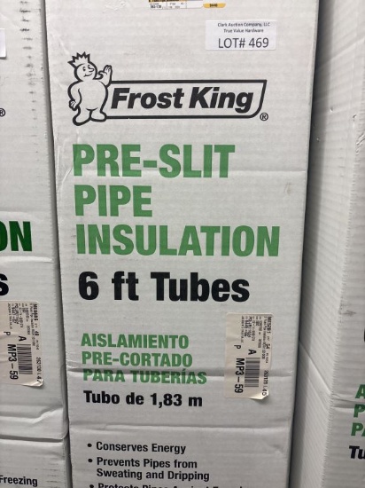 48+/-pcs Frost King Poly-Foam Pre-Slit Pipe