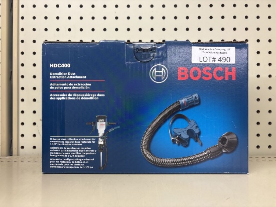 NEW Bosch 1-1/8 In. Hex Chiseling Dust Collection