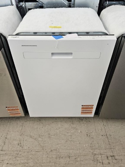NEW Whirlpool 24" White Top Control Dishwasher