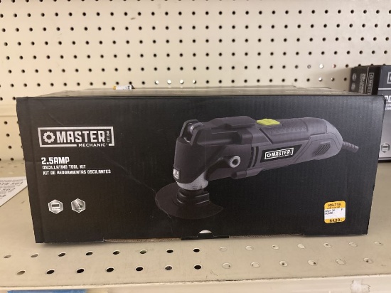 NEW Master Mechanic Oscillating Tool Kit