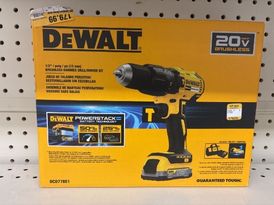 NEW Dewalt 20V Cordless Hammer Drill