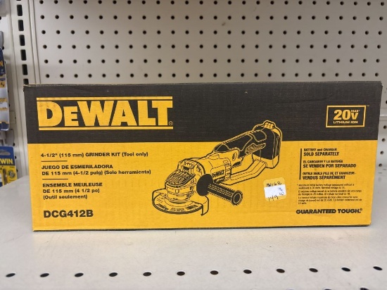NEW Dewalt 20V MAX Cordless 4.5"- 5" Angle Grinder