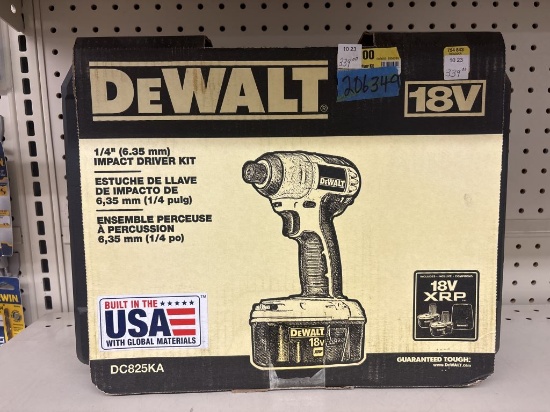 NEW DEWALT DC825KA 18-Volt Compact Impact Driver