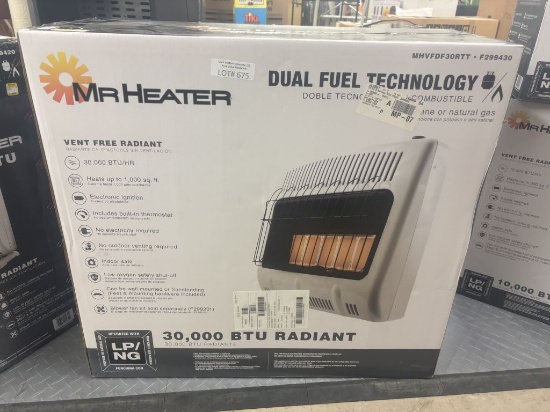 NEW Mr.Heater 30,000 BTU Propane Heater