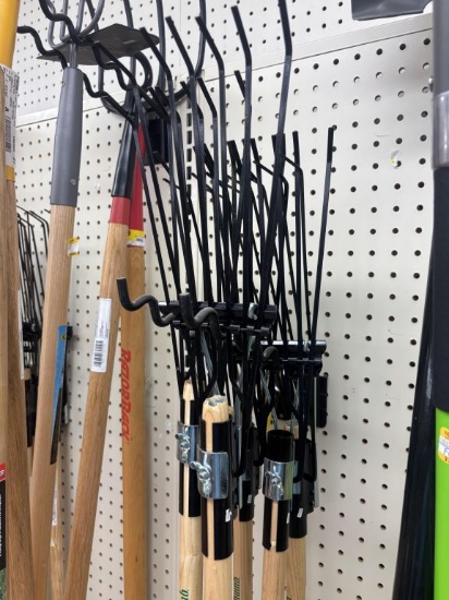 Lot of 6 NEW Greenthumb Shrub Rakes