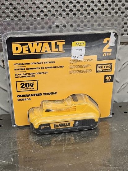 NEW Dewalt 20V Lithium-Ion Battery