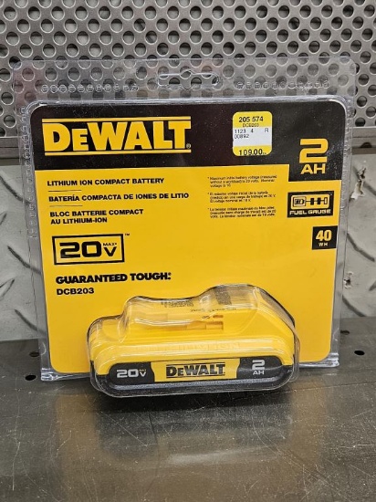 NEW Dewalt 20V Lithium-Ion Battery