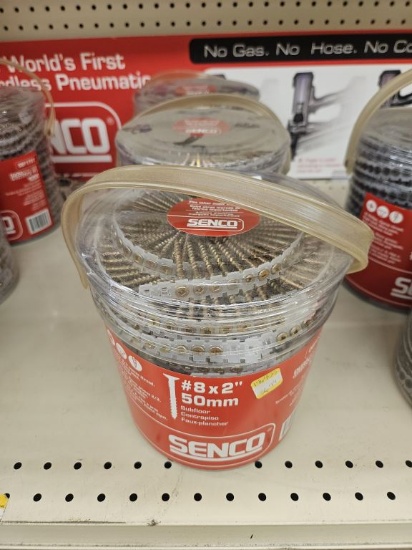 NEW SENCO #8 X 2" Subfloor Screws