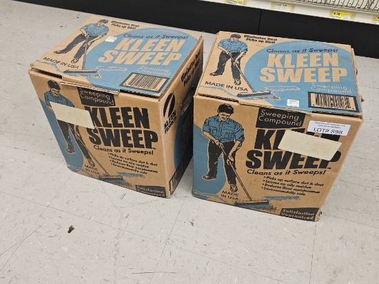 Lot of 2 Boxes of Kleen Sweep