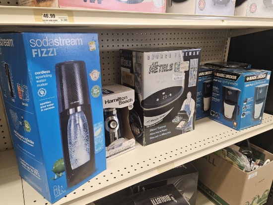 Lot of 6 New Assorted Small Appliances