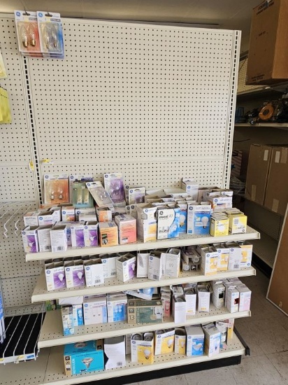 Shelf Lots of Assorted NEW Light Bulbs