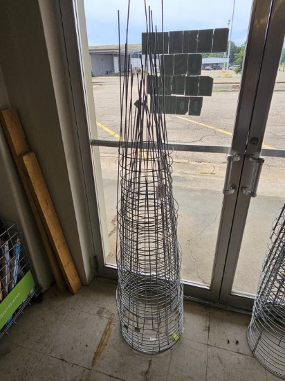 Stack of New Tomato Plant Frames