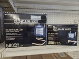 Lot of 2 NEW Yellow Jacket Halogen Work Lights