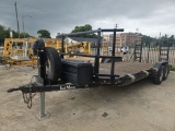 **2010 Trail Master 24' Equipment Trailer 15K GVWR