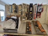 Shelf Lot of NEW Assorted Electrical Fixtures