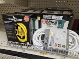 Lot of NEW Assorted Electrical Cords/Power Stakes