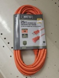 Lot of 5 NEW Master Mech 25' 16ga Extension Cords