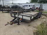 **2015 R&D T/A Equipment Trailer w/Ramps