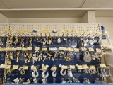 Section of NEW Assorted Hooks, Clevis and Pins