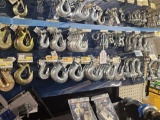 Section of NEW Assorted Hooks and Clevis