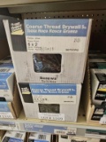 Lot of 2 Boxes of Coarse Drywall Screws 5lb