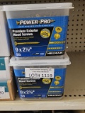 Lot of 2 Boxes of Premium Exterior Wood Screws 5lb