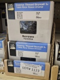 Lot of 3 Boxes of Coarse Drywall Screws 5lb