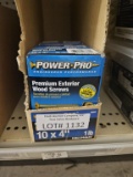 Lot of 3 Boxes of Premium Exterior Screws 1lb