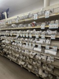 Sections of NEW Assorted Plumbing PVC Fittings