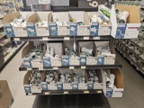 Section of NEW Assorted PVC Lock Plumbing Fittings
