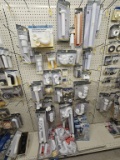 Section of NEW Assorted Faucet/Sink Drains