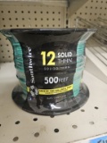 NEW Roll of 500' Southwire 12 Solid THHN Wire